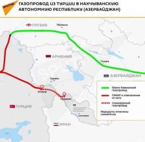 Строительство газопровода Ыгдыр-Нахчыван планируется до конца года